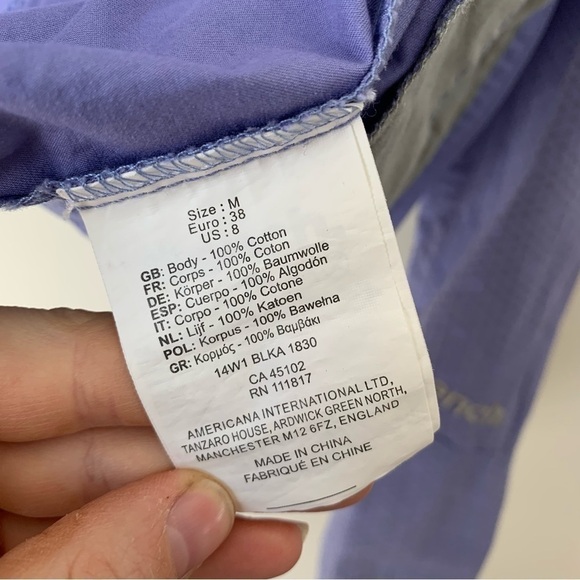 BENCH Purple Light Jacket Size M - Picture 9 of 13